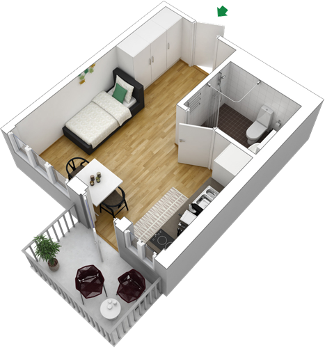 Beryllgatan 102 lgh 1307