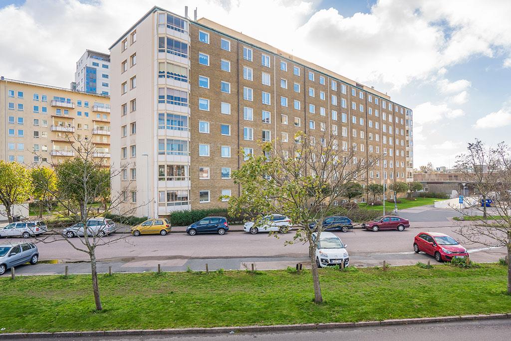 Hyreslägenhet på Järnvägsgatan 6C i Halmstad